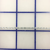 Rhinestone Trim - #8CS Czech Chain 8ss Crystal on Silver